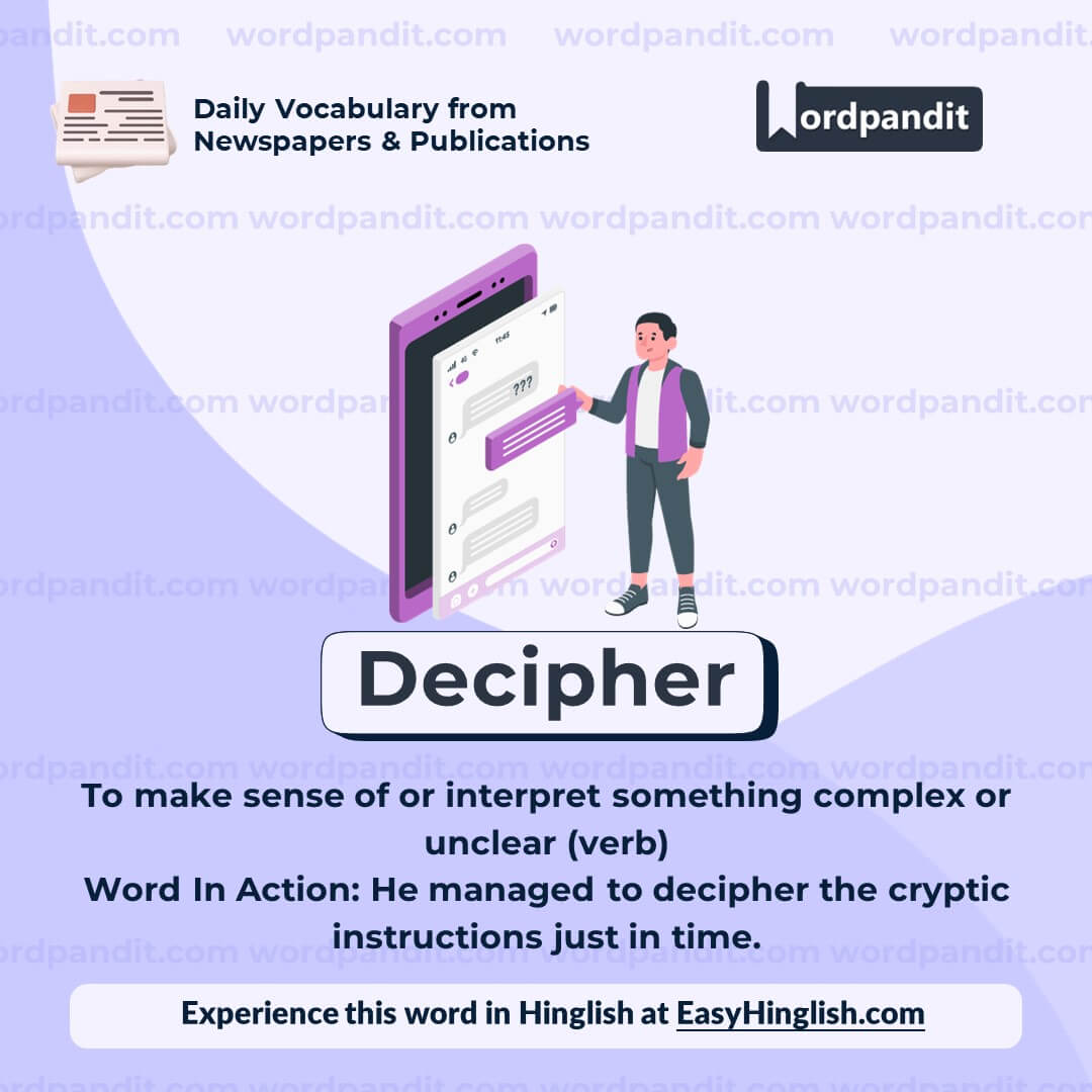 Decipher Vocabulary Post