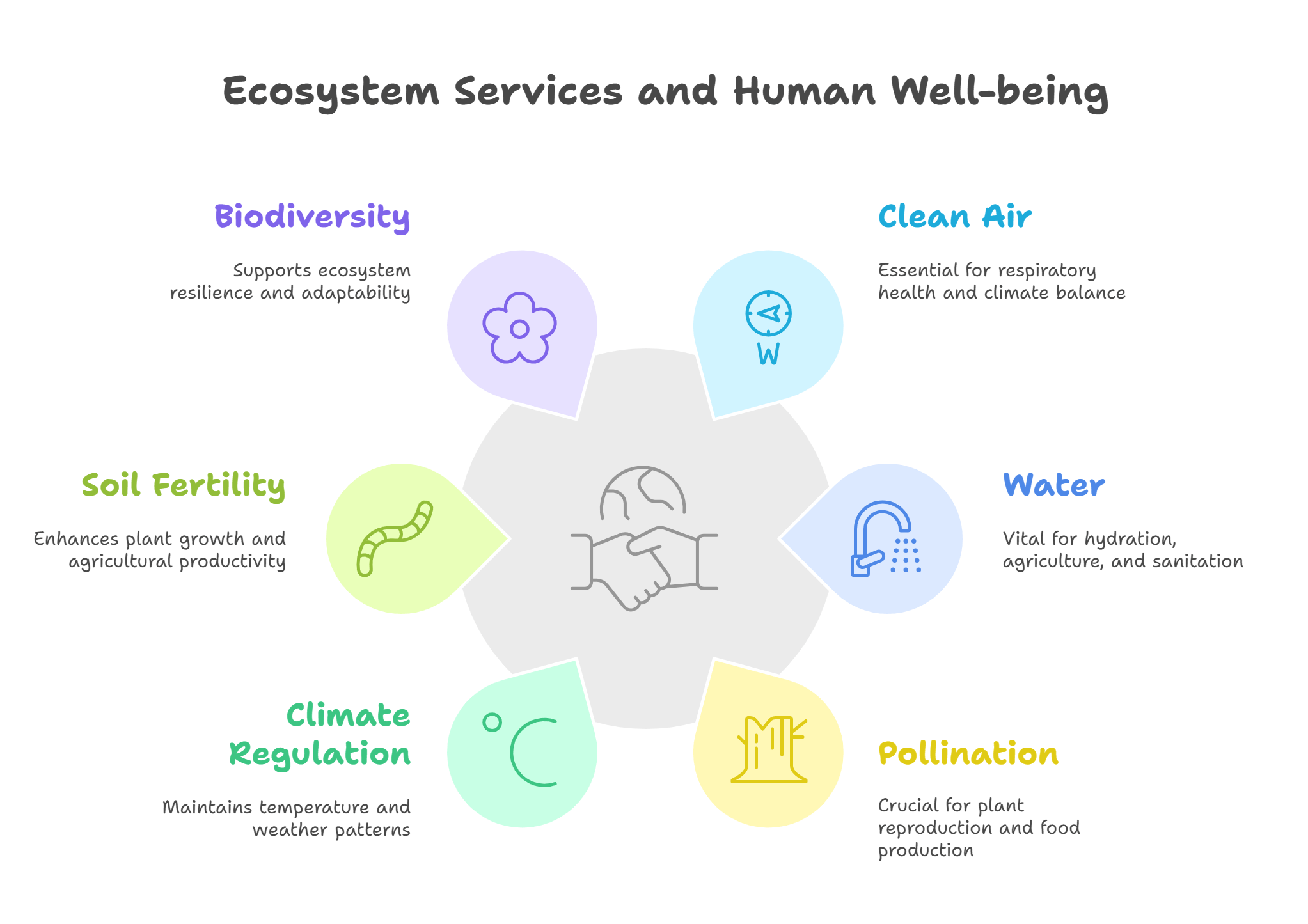 Ecosystem Services Biodiversity, Climate Regulation, And Human Well Being