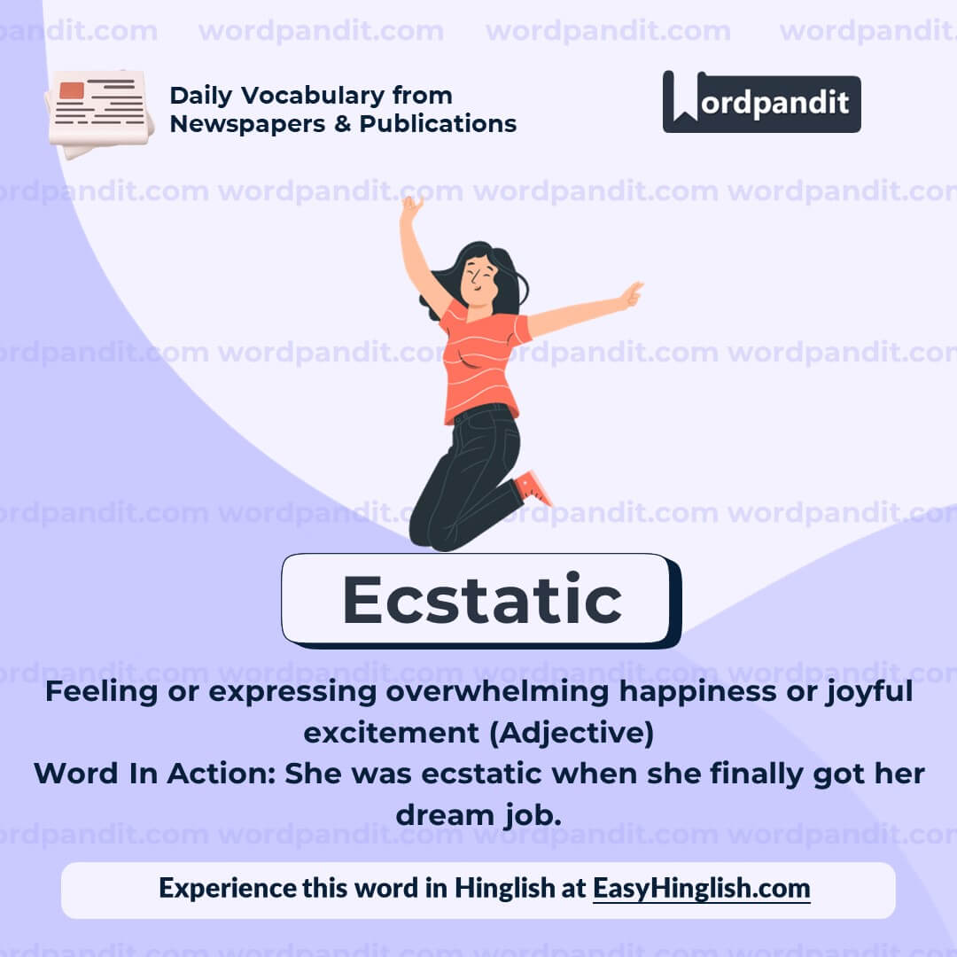 Ecstatic Vocabulary Post Ecstatic Vocabulary Post