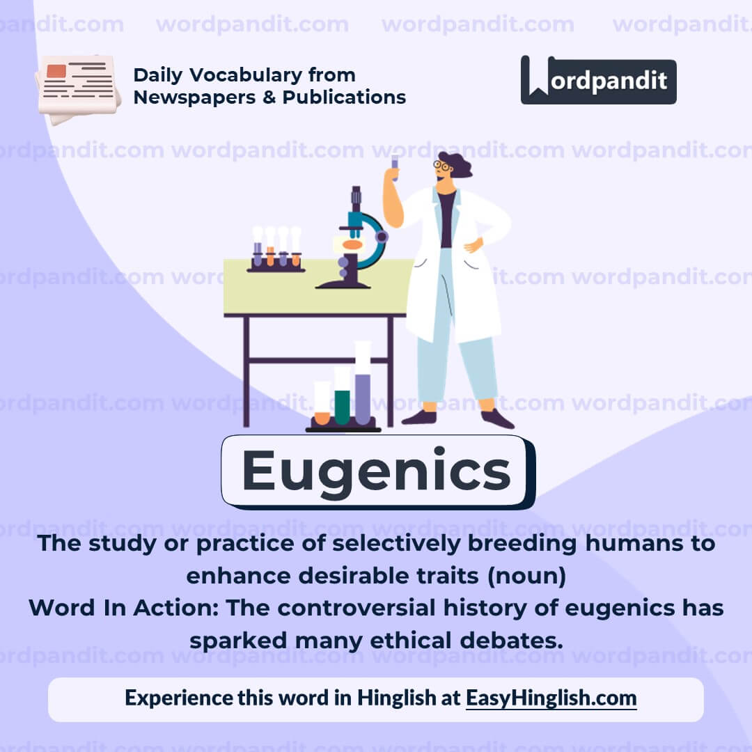 Eugenics Vocabulary Post