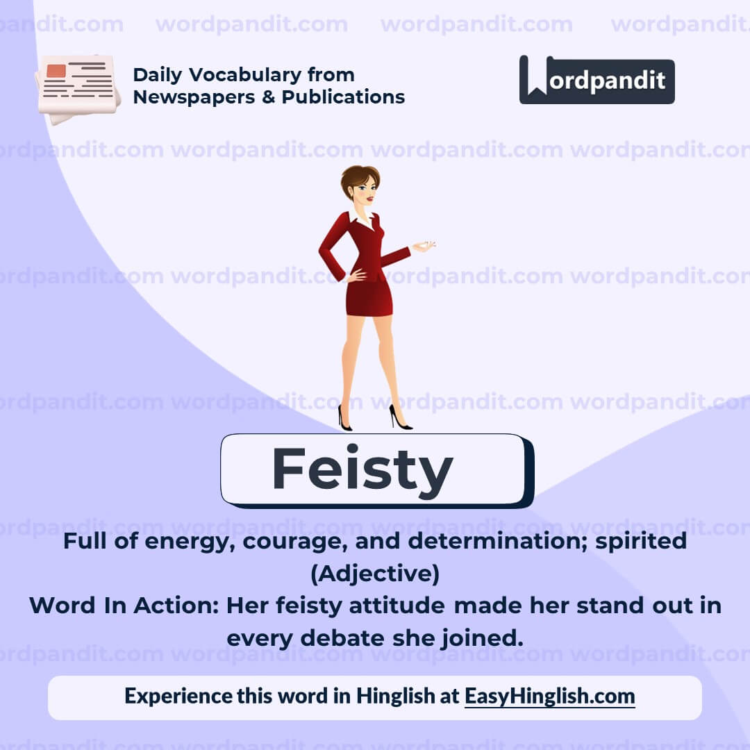 Feisty Vocabulary Post