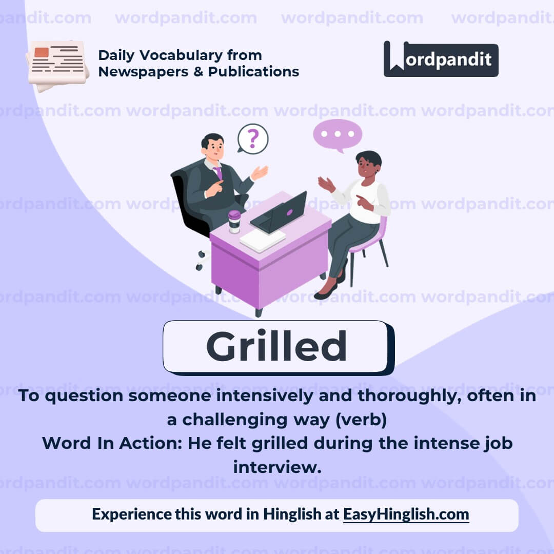 Grilled Vocabulary Post Grilled Vocabulary Post