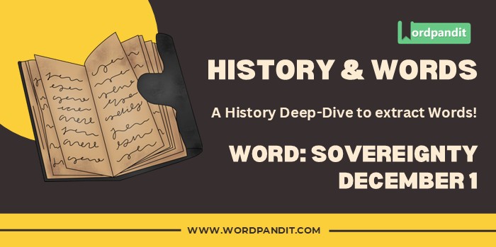 History & Words Sovereignty Dec 1