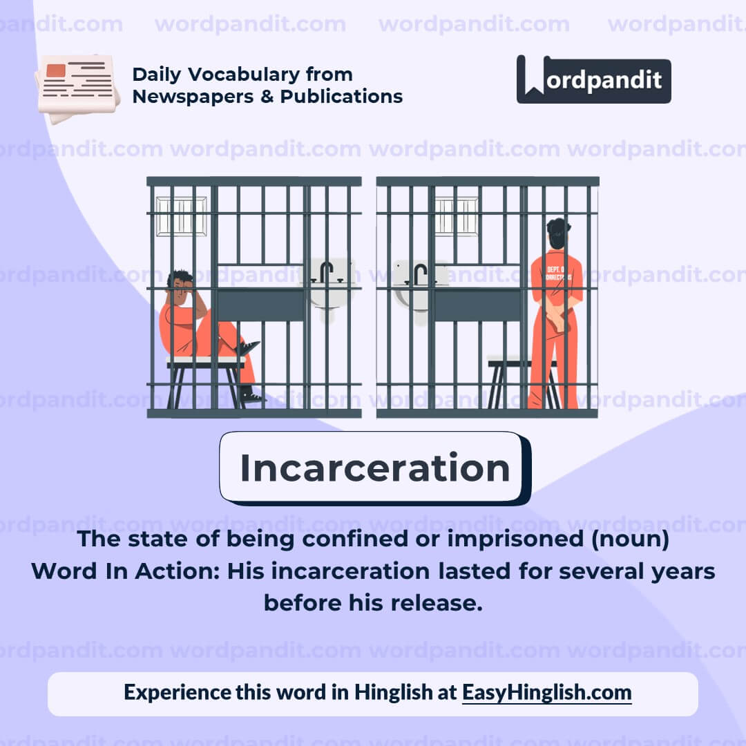 Incarceration Vocabulary Post