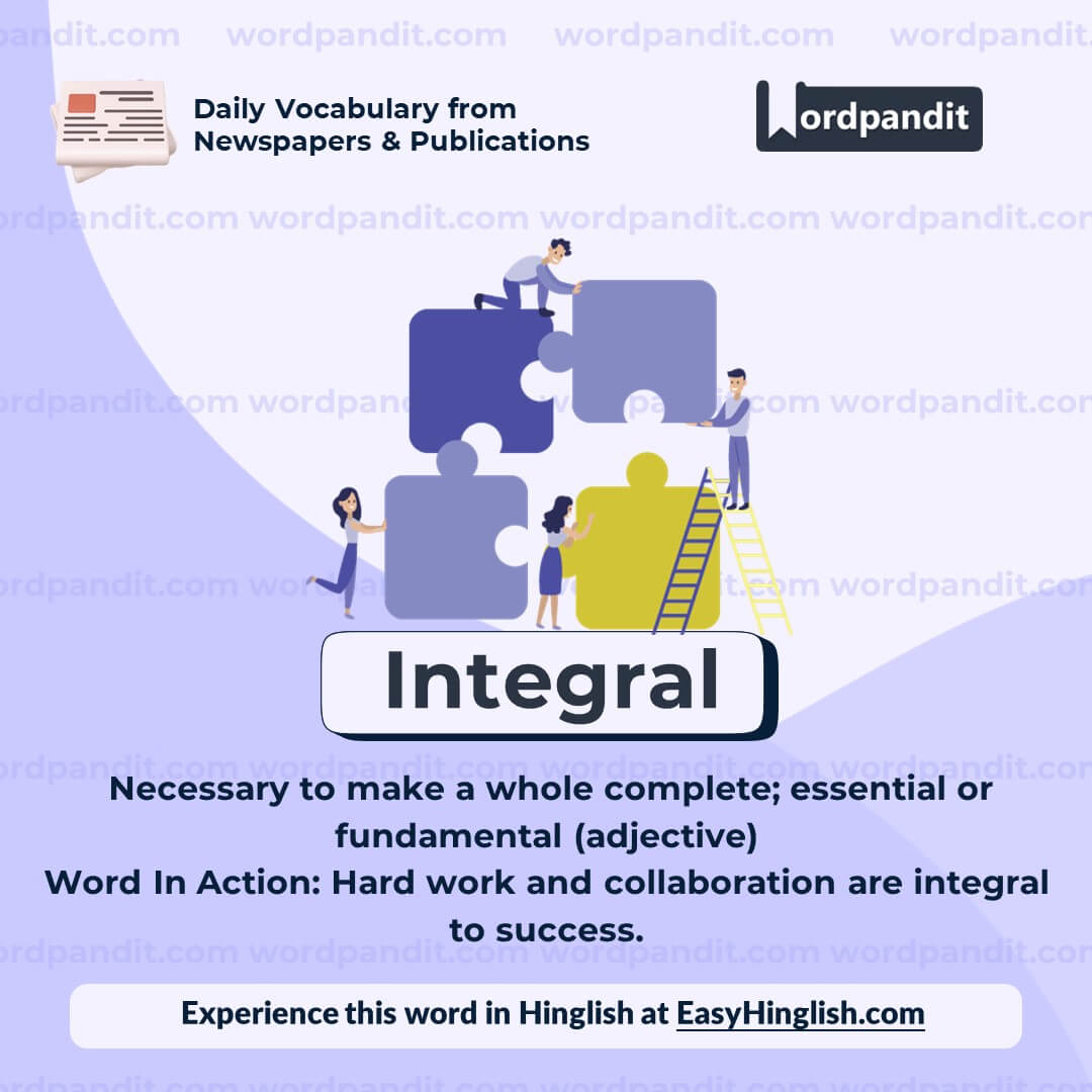 Integral Vocabulary Post