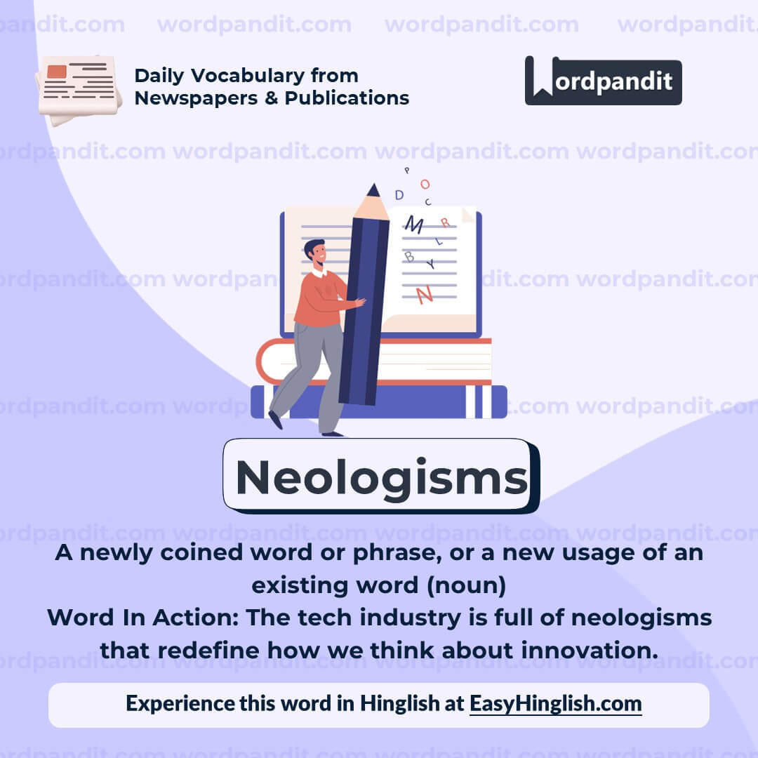 Neologisms Vocabulary Post