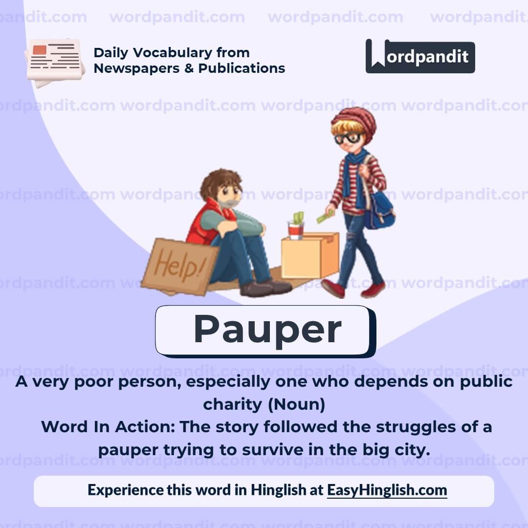 Pauper Vocabulary Post