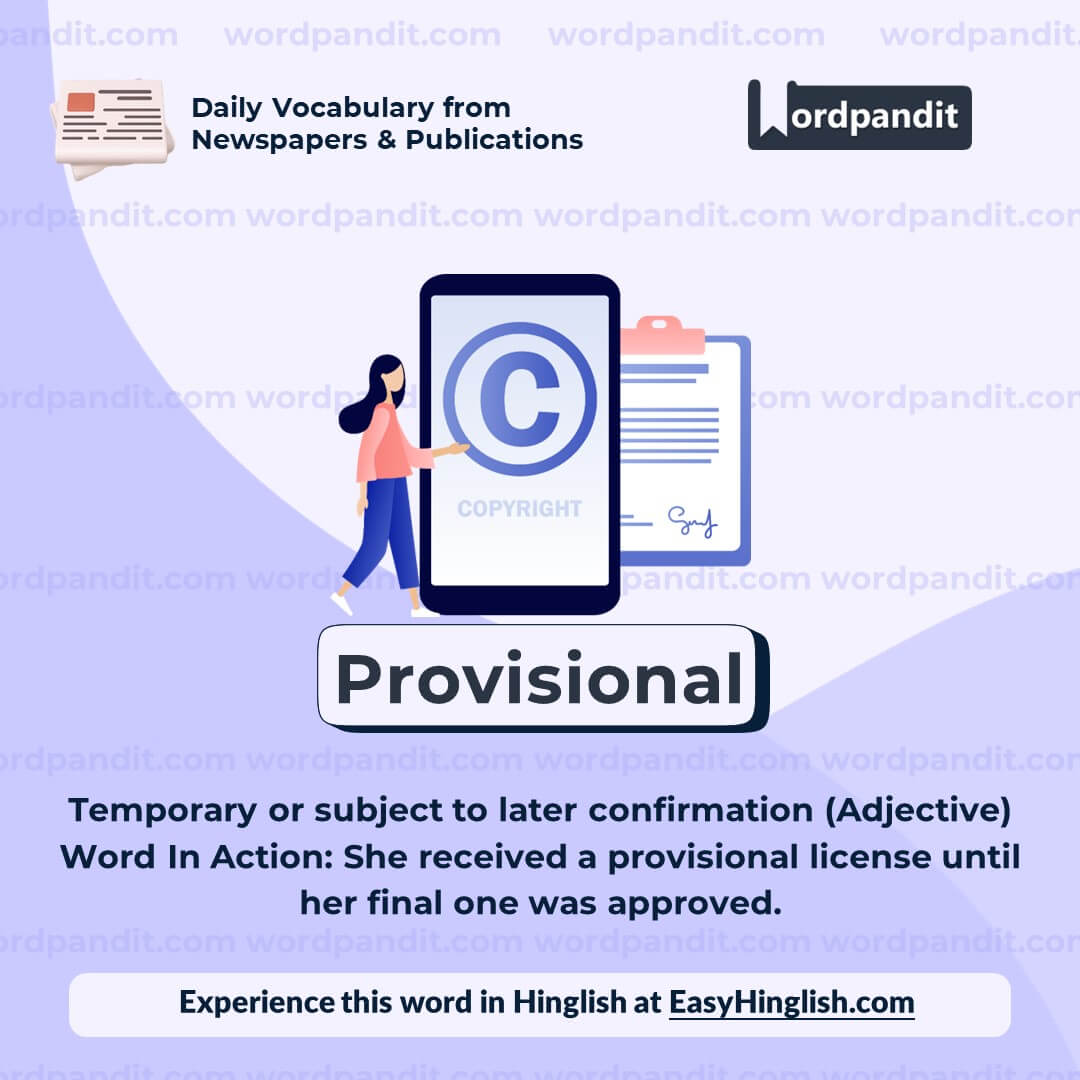 Provisional Vocabulary Post