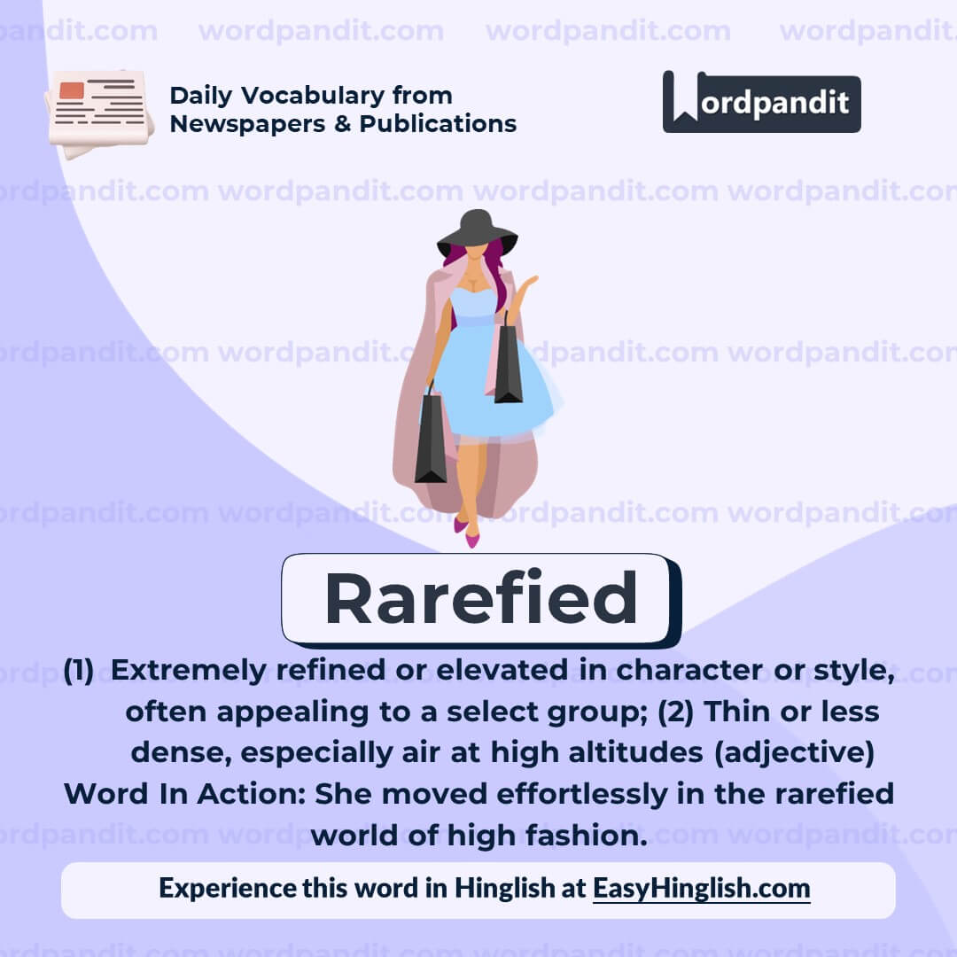 Rarefied Vocabulary Post