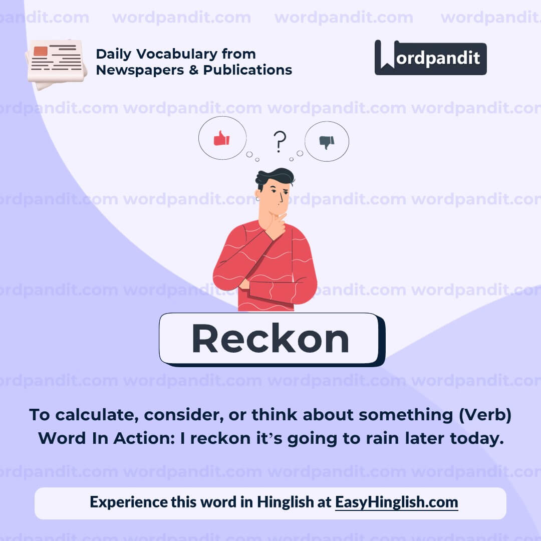 Reckon Vocabulary Post