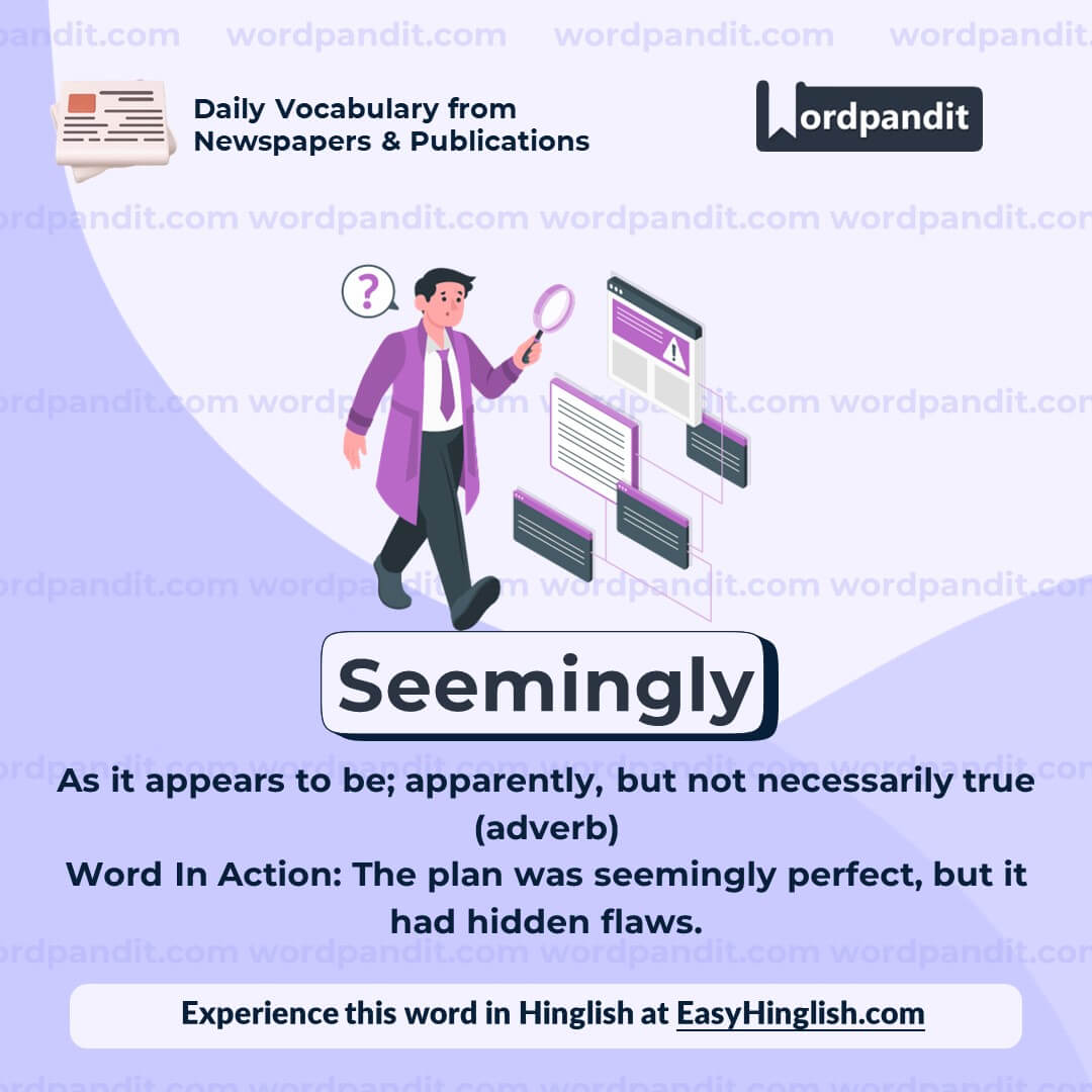 Seemingly Vocabulary Post