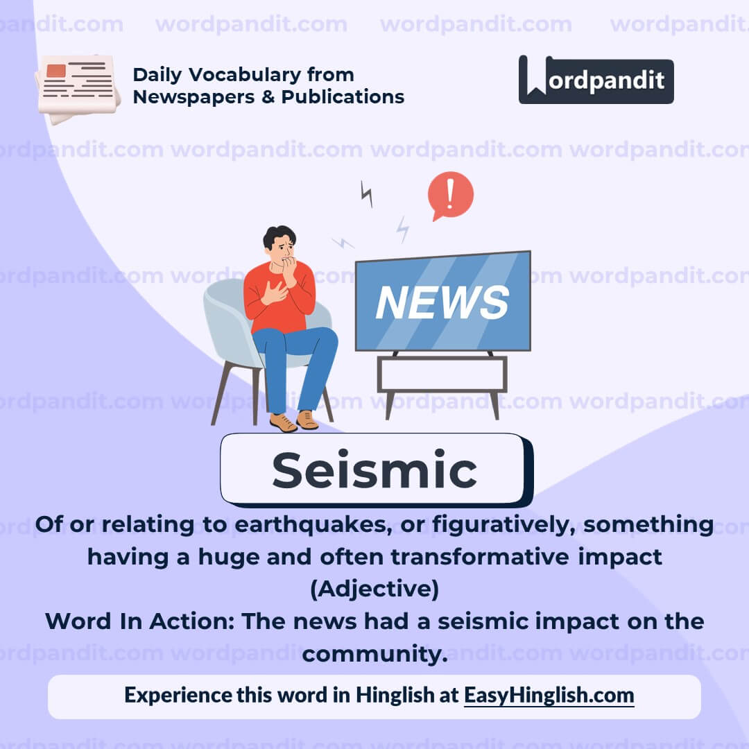Seismic Vocabulary Post