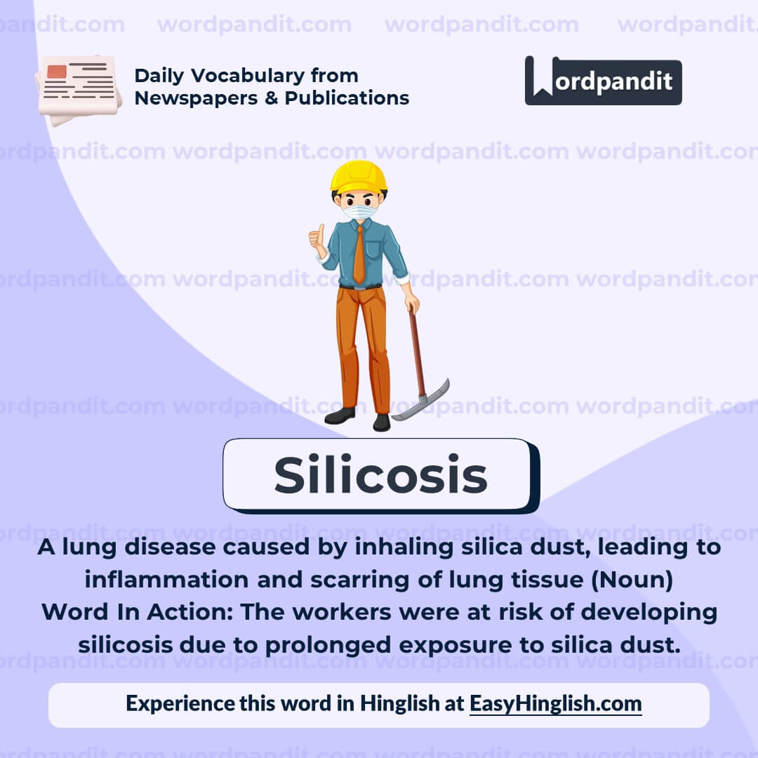 Silicosis Vocabulary Post Silicosis Vocabulary Post