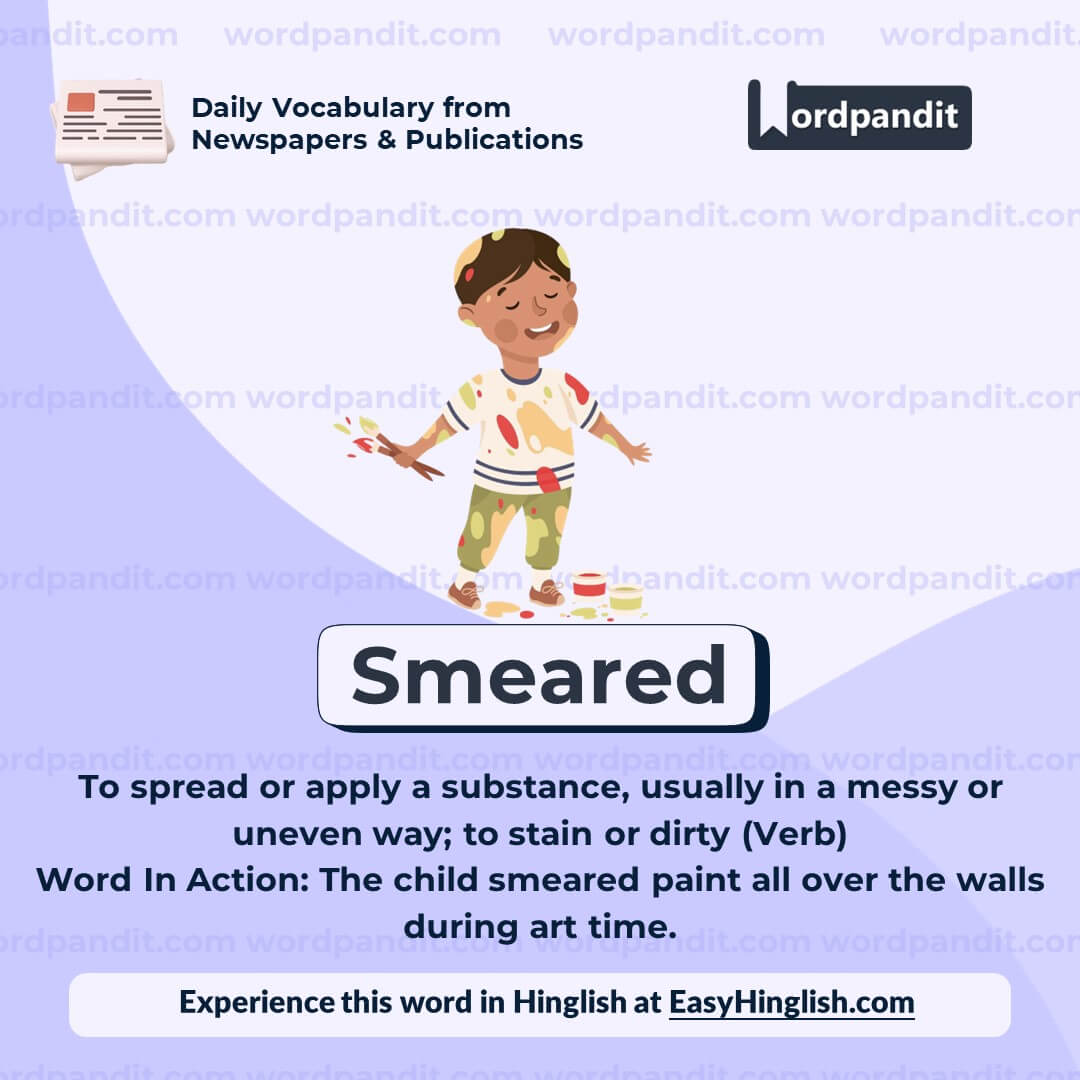 Smeared Vocabulary Post