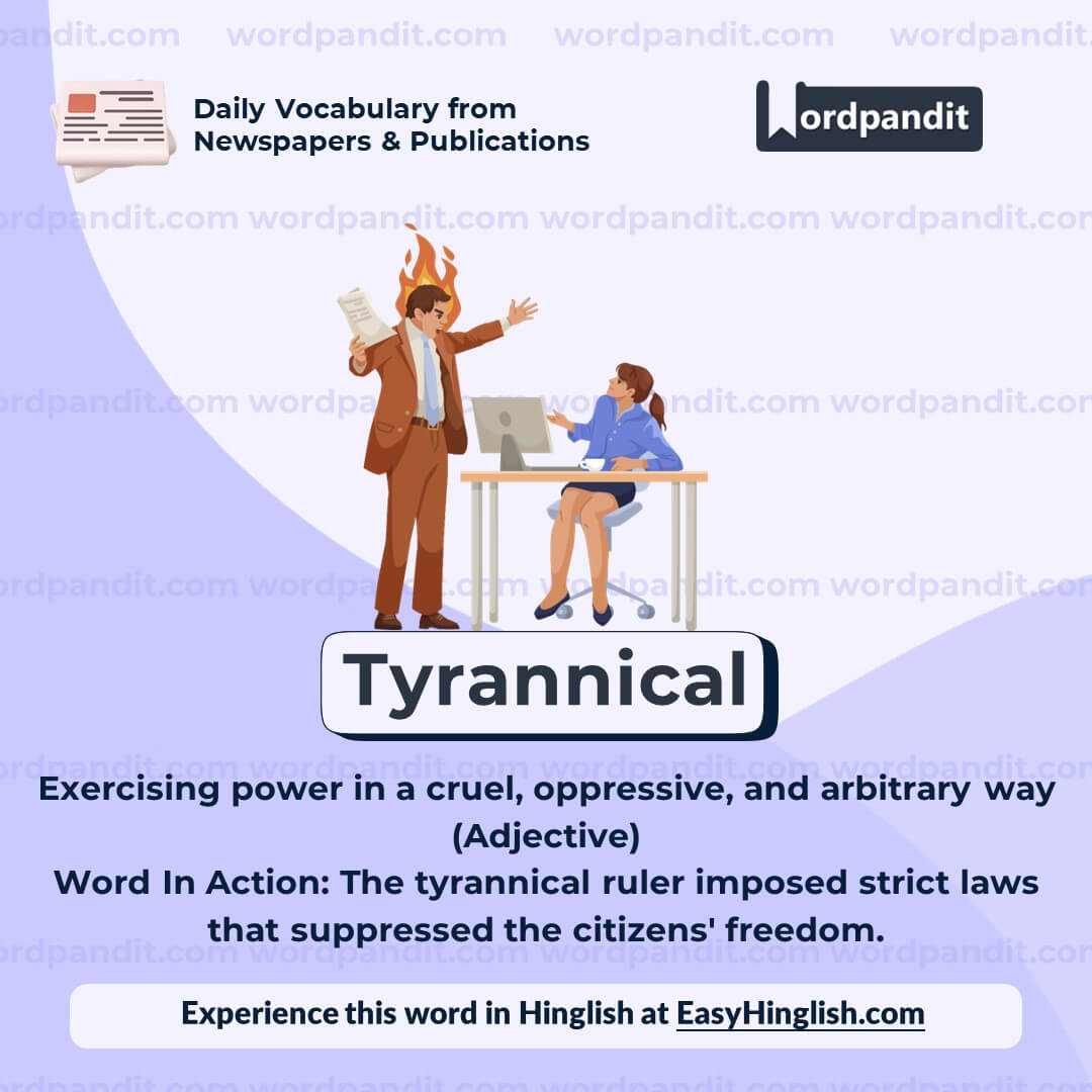 Tyrannical Vocabulary Post