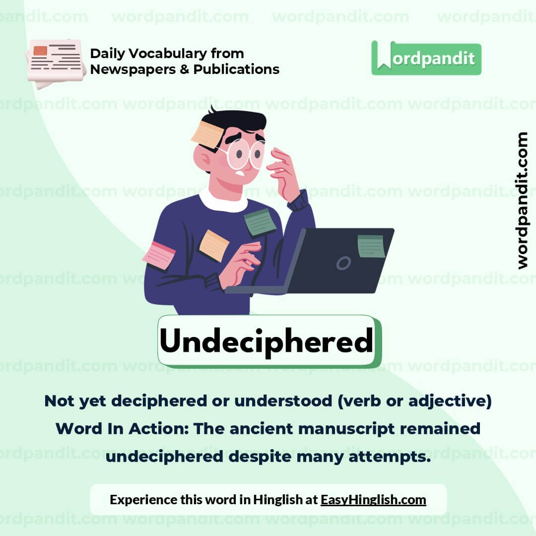 Undecipher Vocabulary Post Undecipher Vocabulary Post