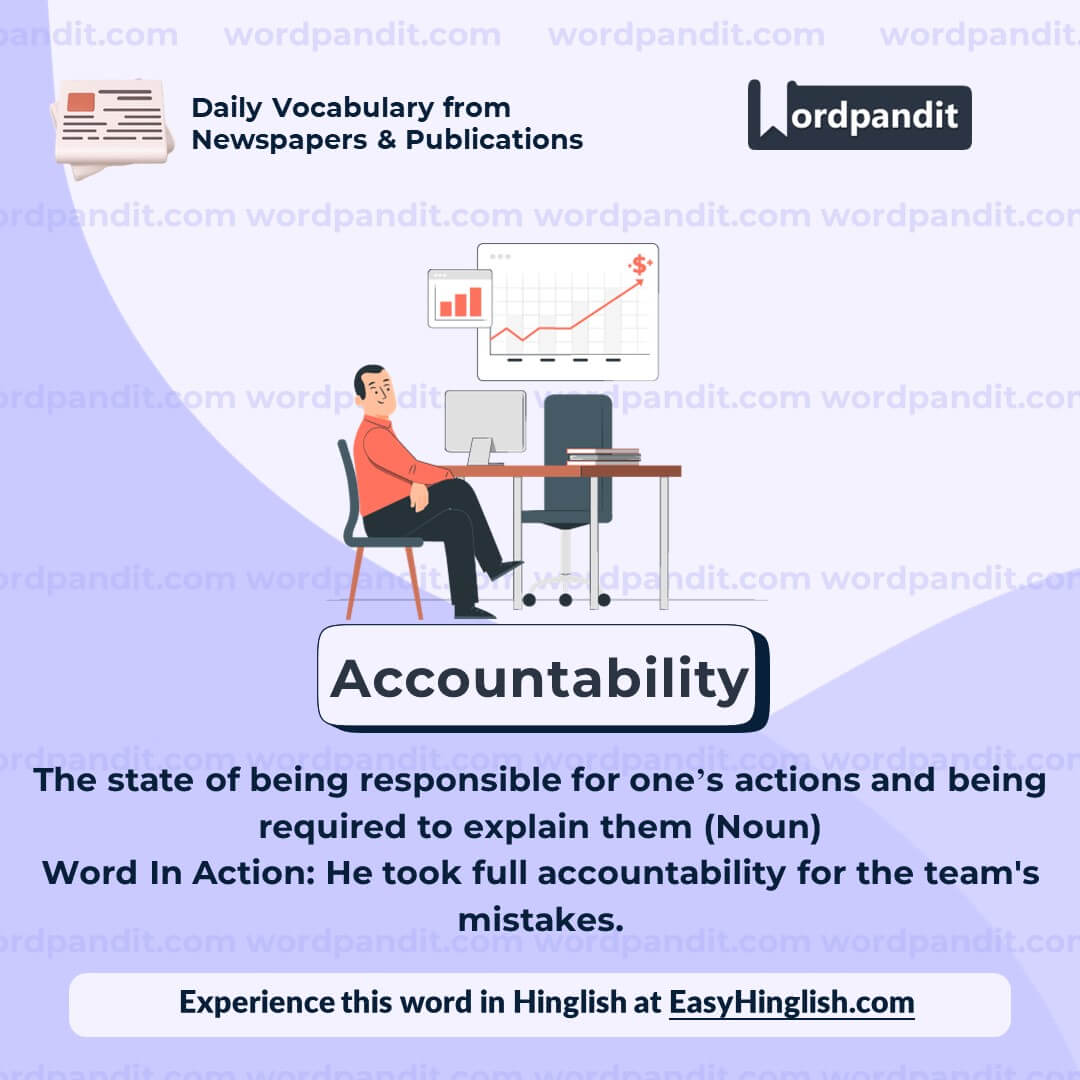 Accountability Vocabulary Post