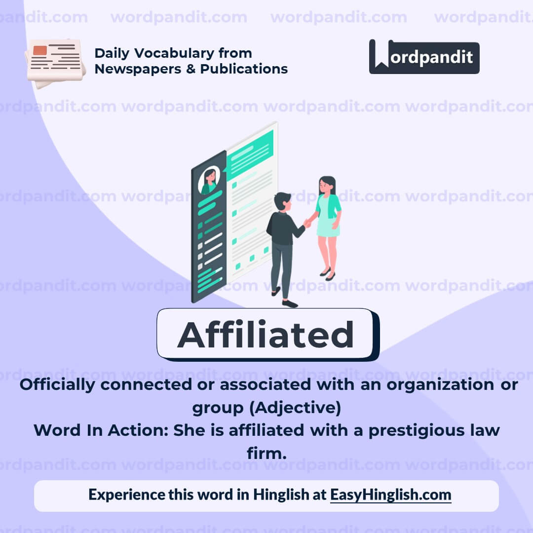 Affiliated Vocabulary Post