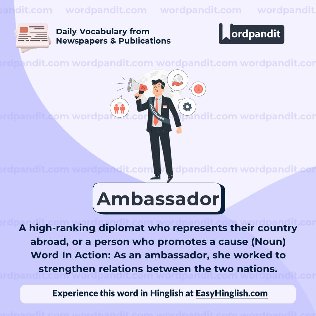 Ambassador Vocabulary Post