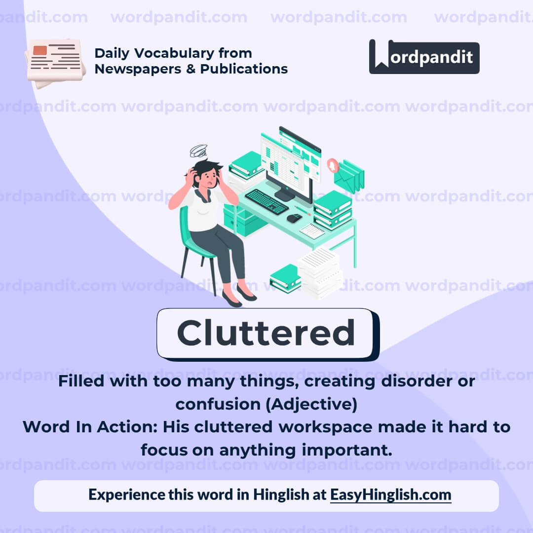 Cluttered Vocabulary Post