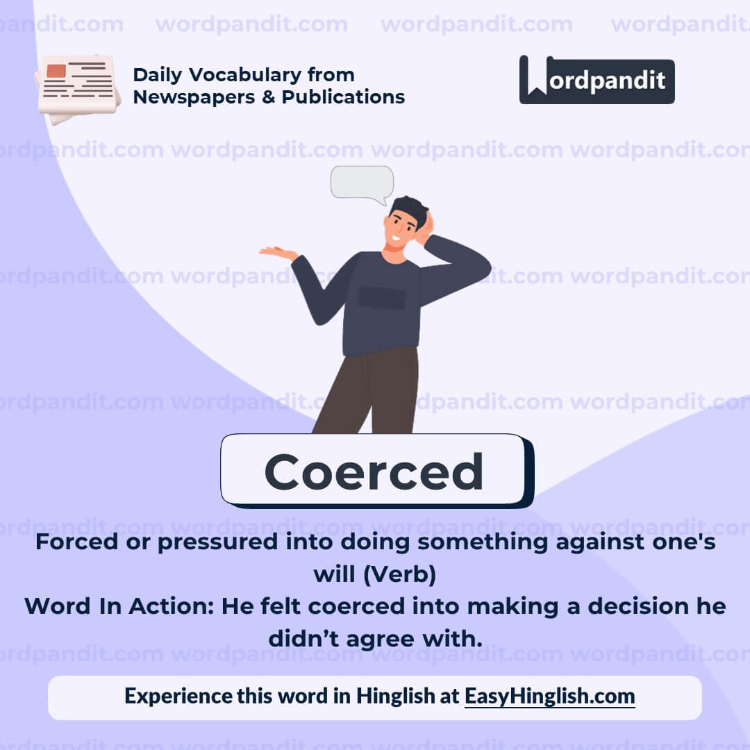 Coerced Vocabulary Post