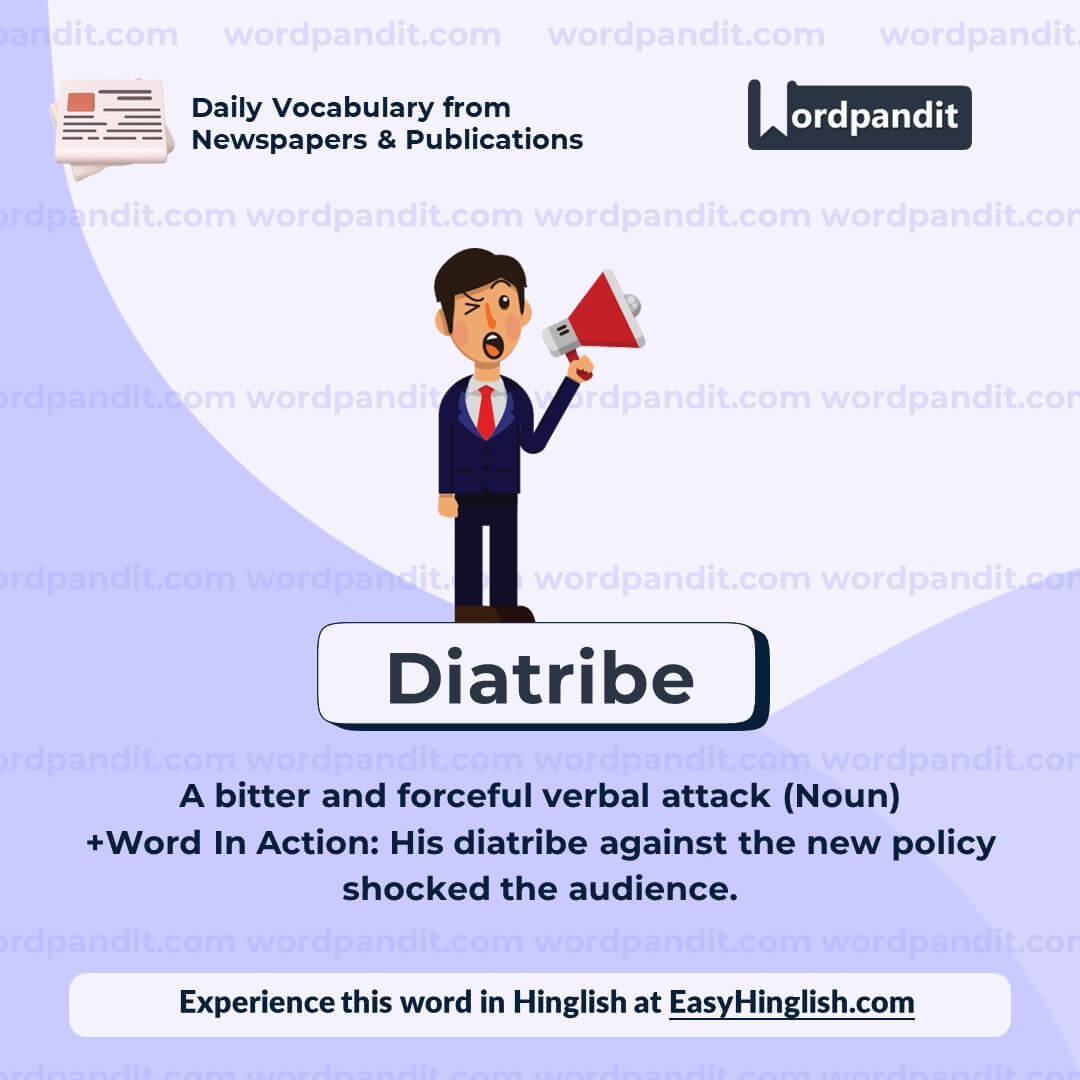 Diatribe Vocabulary Post Diatribe Vocabulary Post