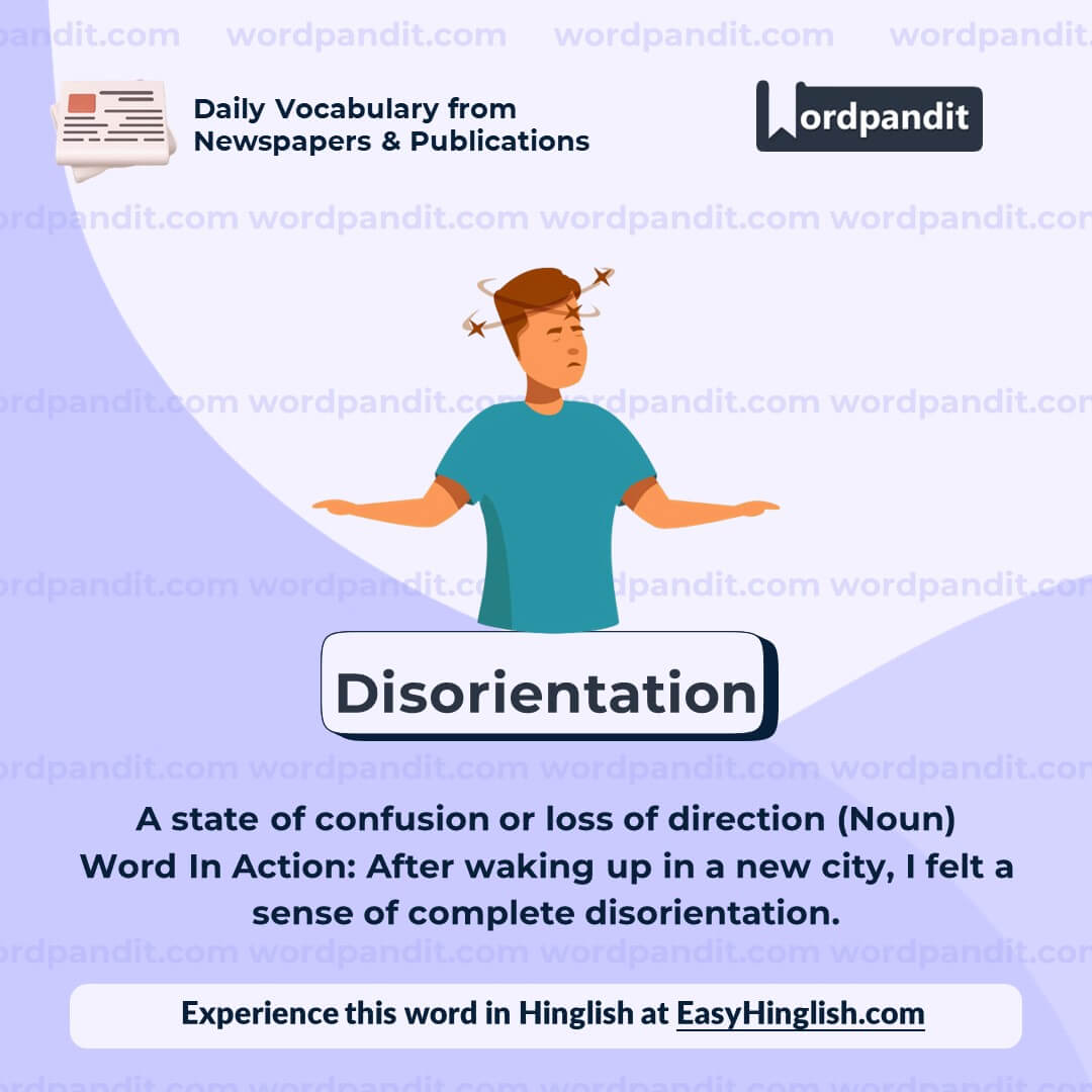Disorientation Vocabulary Post
