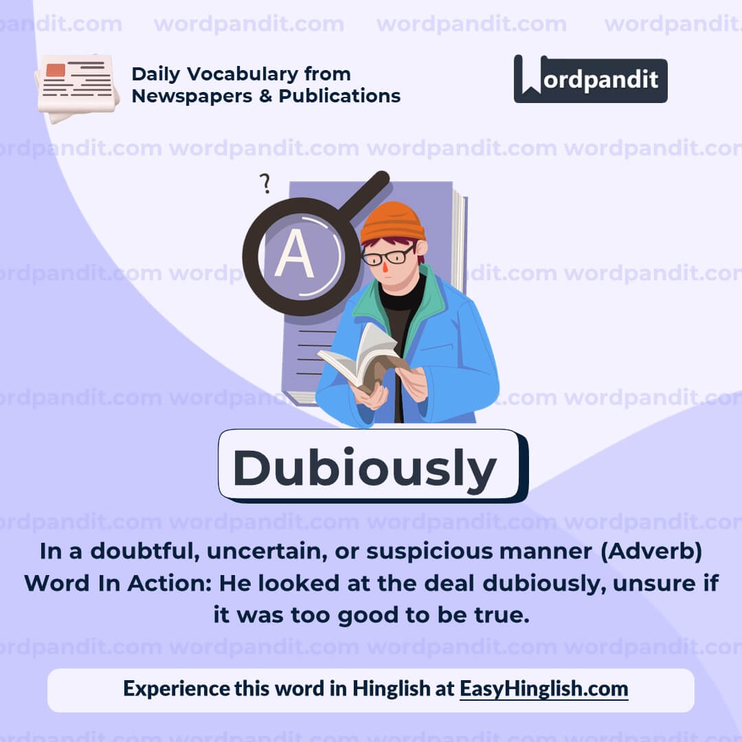 Dubiously Vocabulary Post