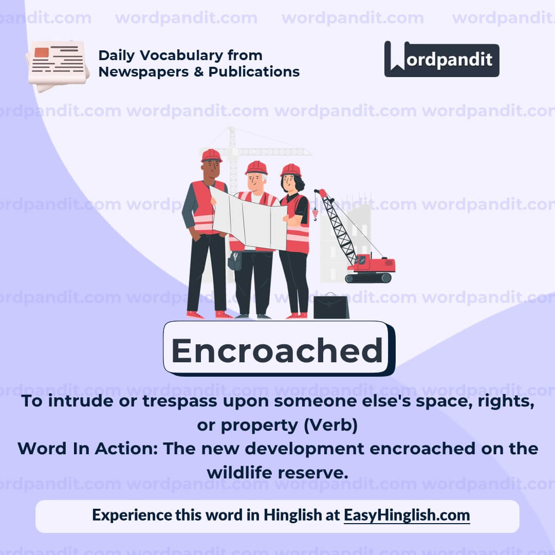 Encroached Vocabulary Post