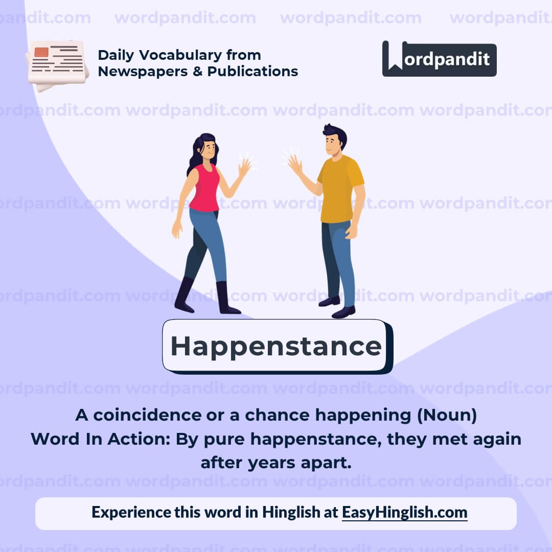 Happenstance Vocabulary Post
