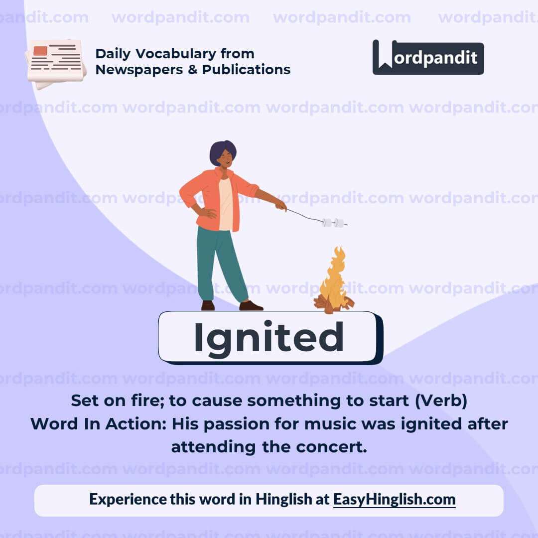 Ignited Vocabulary Post