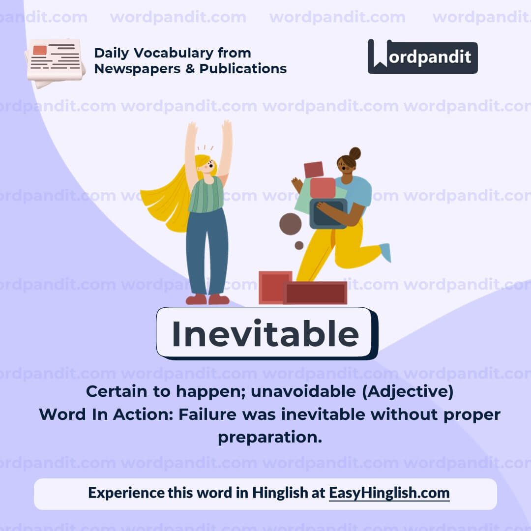 Inevitable Vocabulary Post