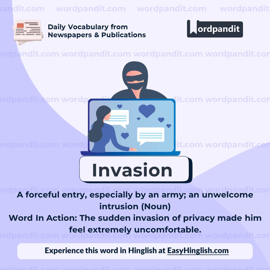 Invasion Vocabulary Post