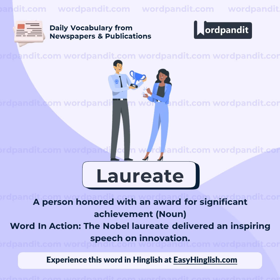 Laureate Vocabulary Post Laureate Vocabulary Post