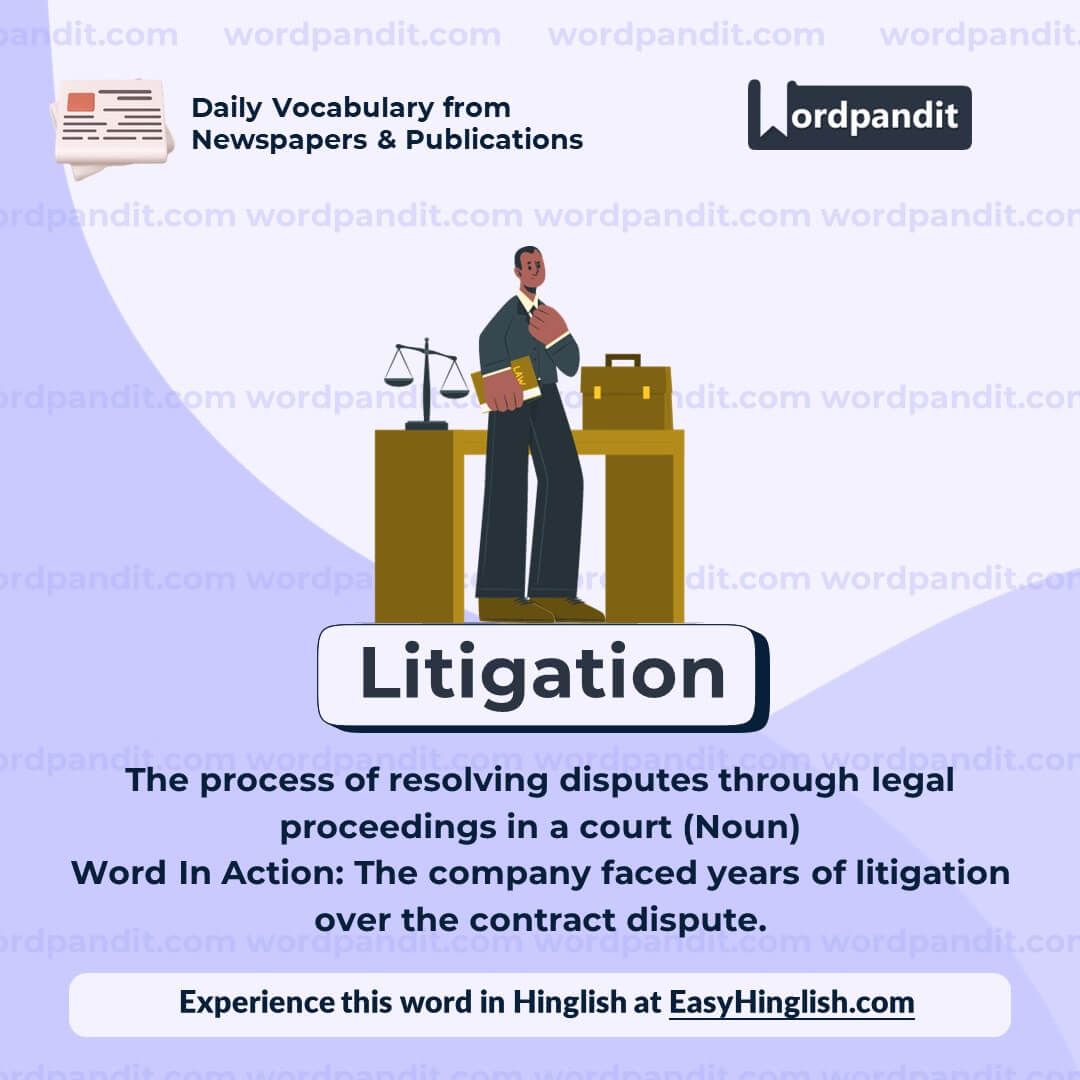 Litigation Vocabulary Post