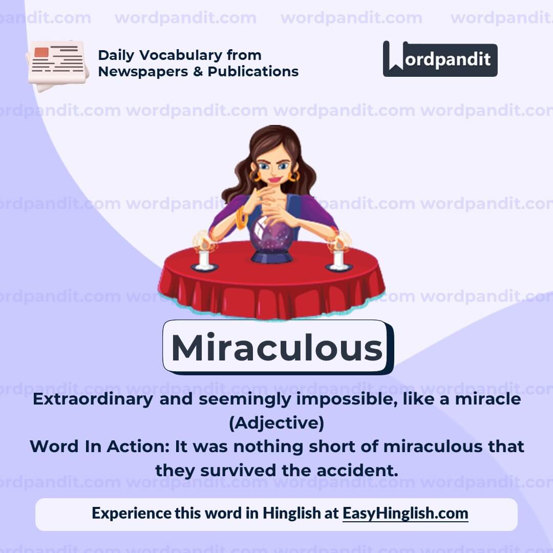 Miraculous Vocabulary Post
