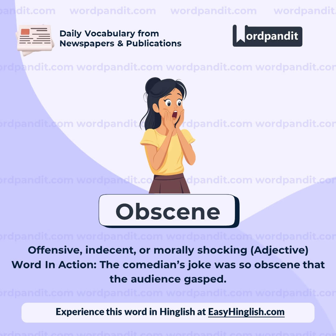 Obscene Vocabulary Post Obscene Vocabulary Post