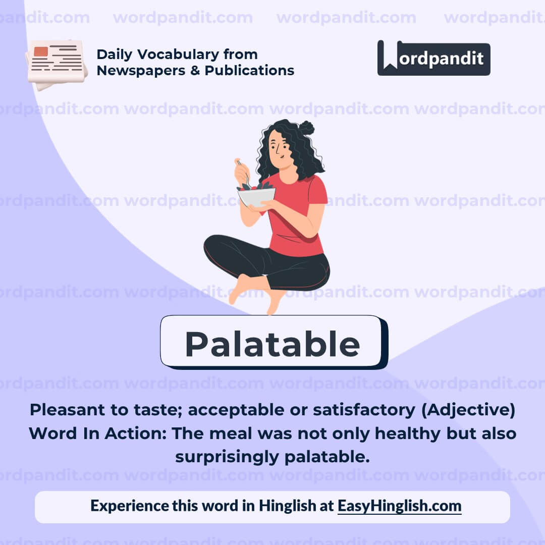 Palatable Vocabulary Post