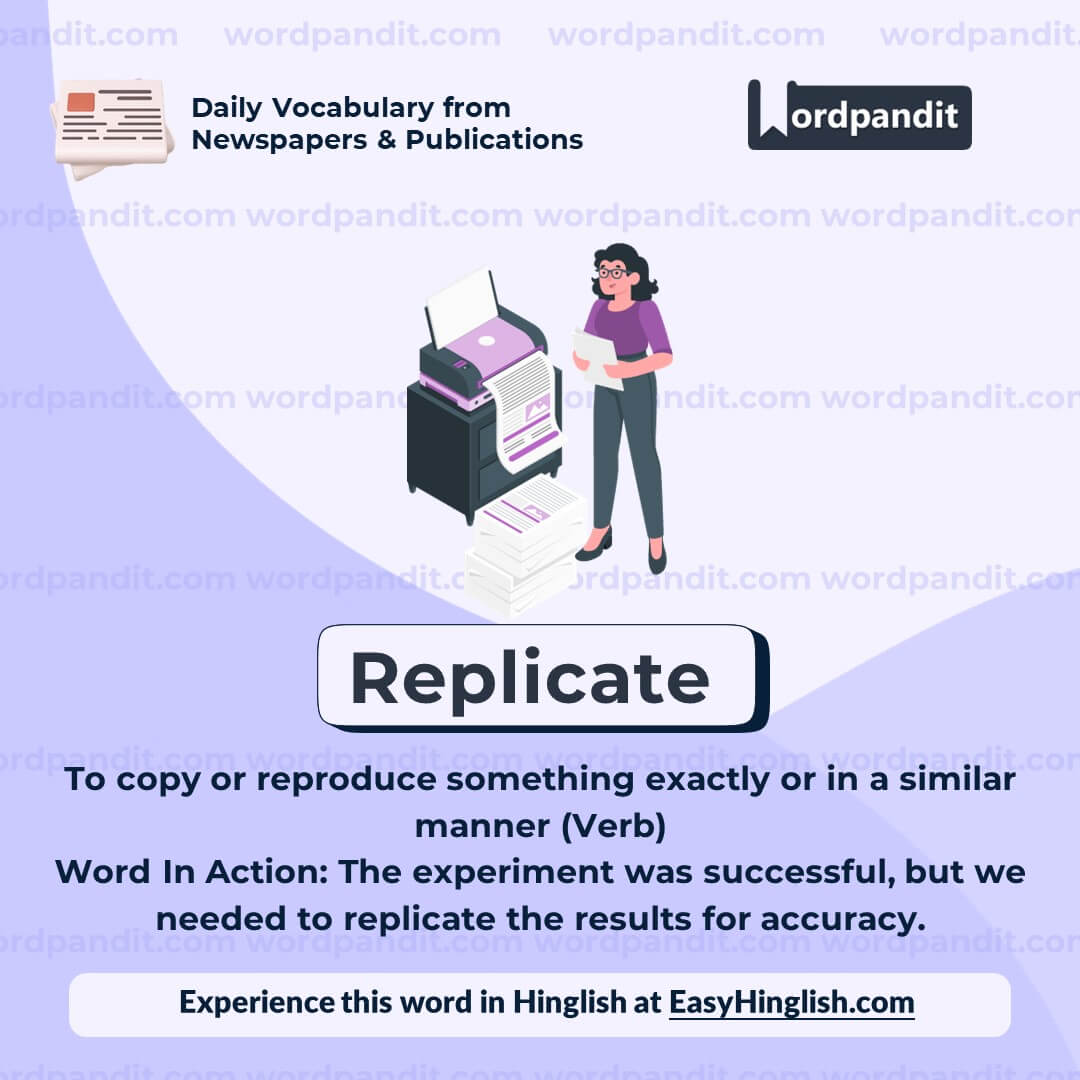 Replicate Vocabulary Post