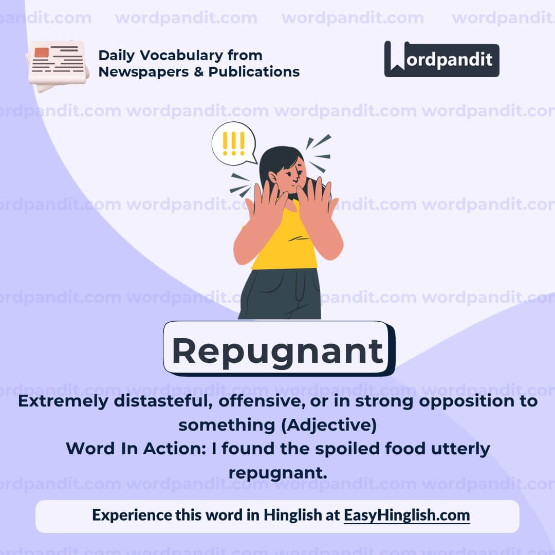 Repugnant Vocabulary Post