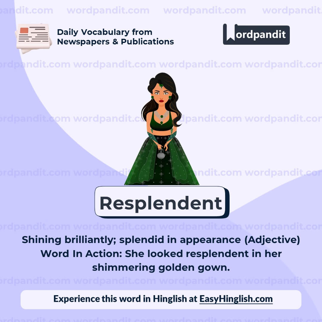 Resplendent Vocabulary Post