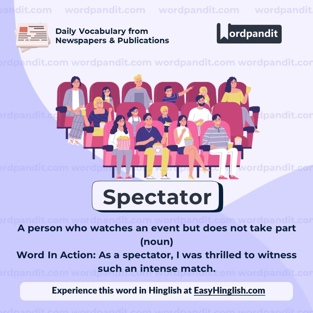 Spectator Vocabulary Post
