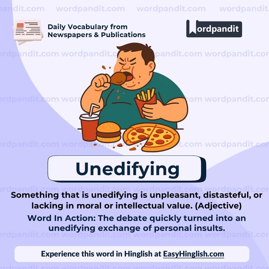 Unedifying (wp)
