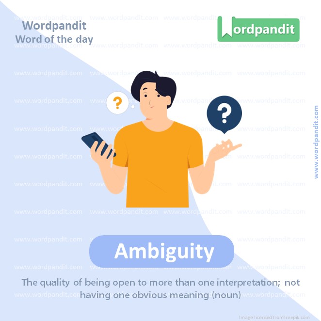 Ambiguity Picture Vocabulary