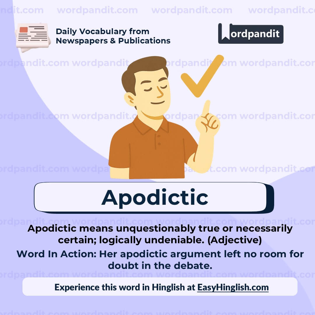 Apodictic (wp)