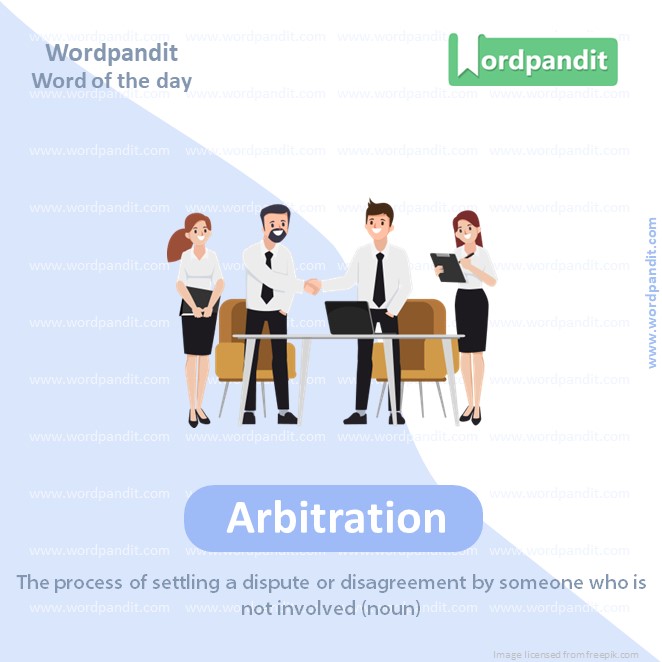 Arbitration Picture Vocabulary