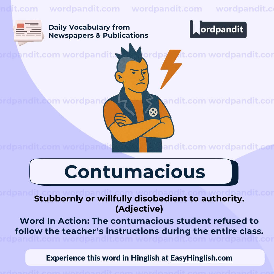 Contumacious (wp)