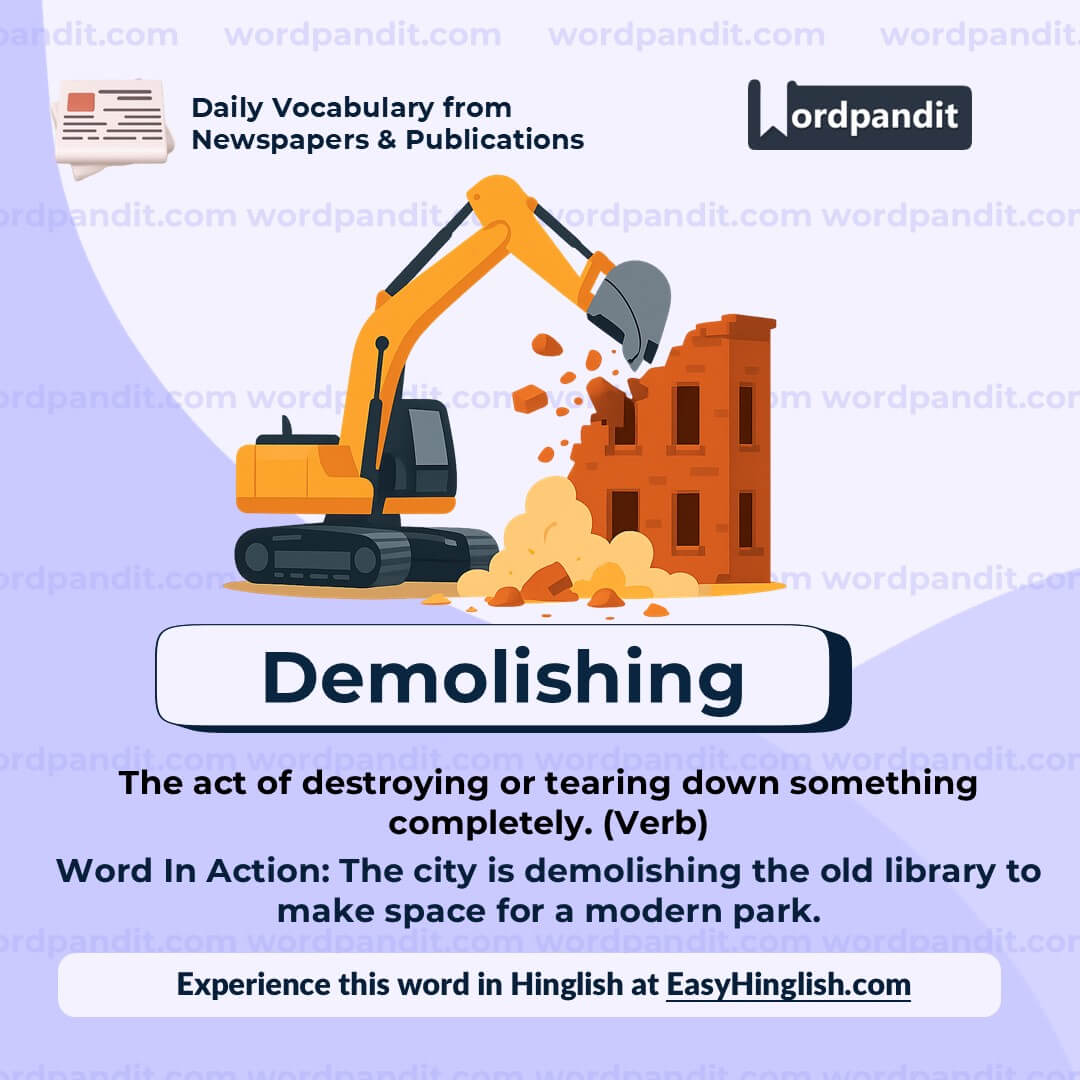 Demolishing (wp) Demolishing (wp)