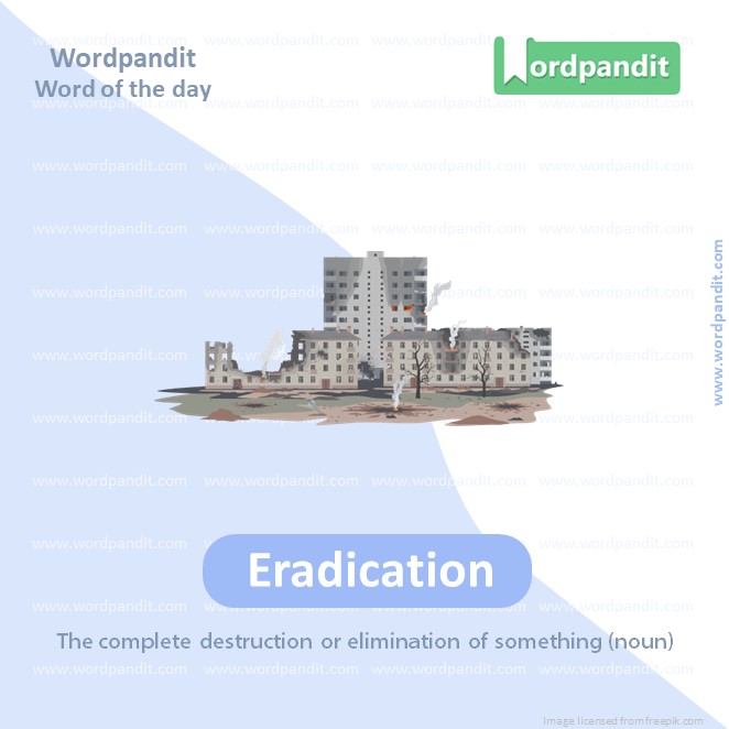 Eradication Picture Vocabulary