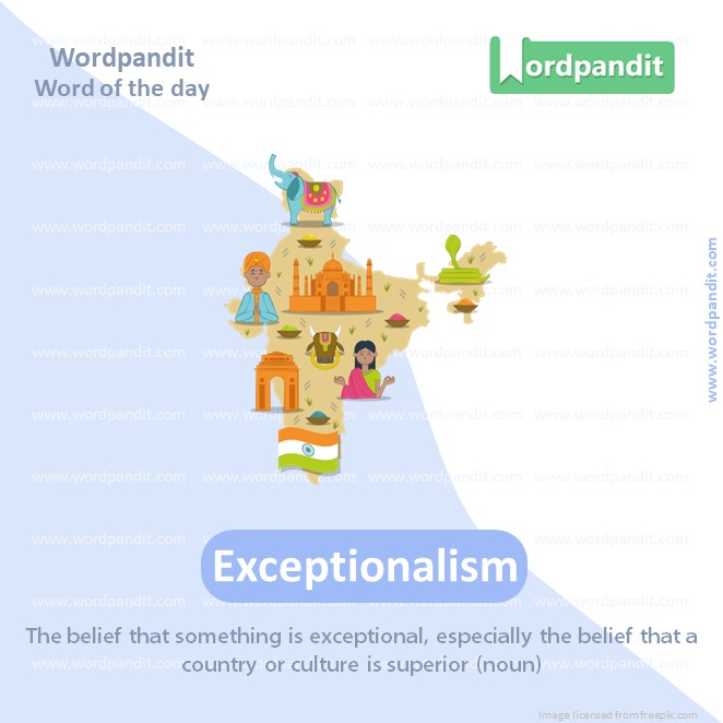 Exceptionalism Picture Vocabulary